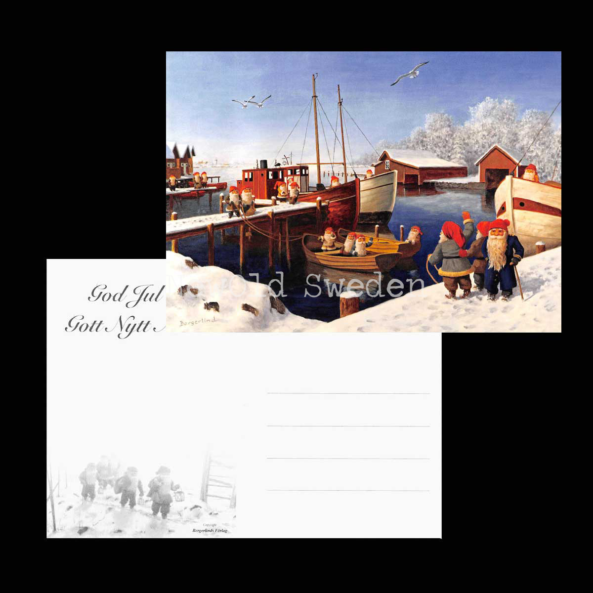 Tomtehamn Vykort 563 Jan Bergerlind - 908 - 3