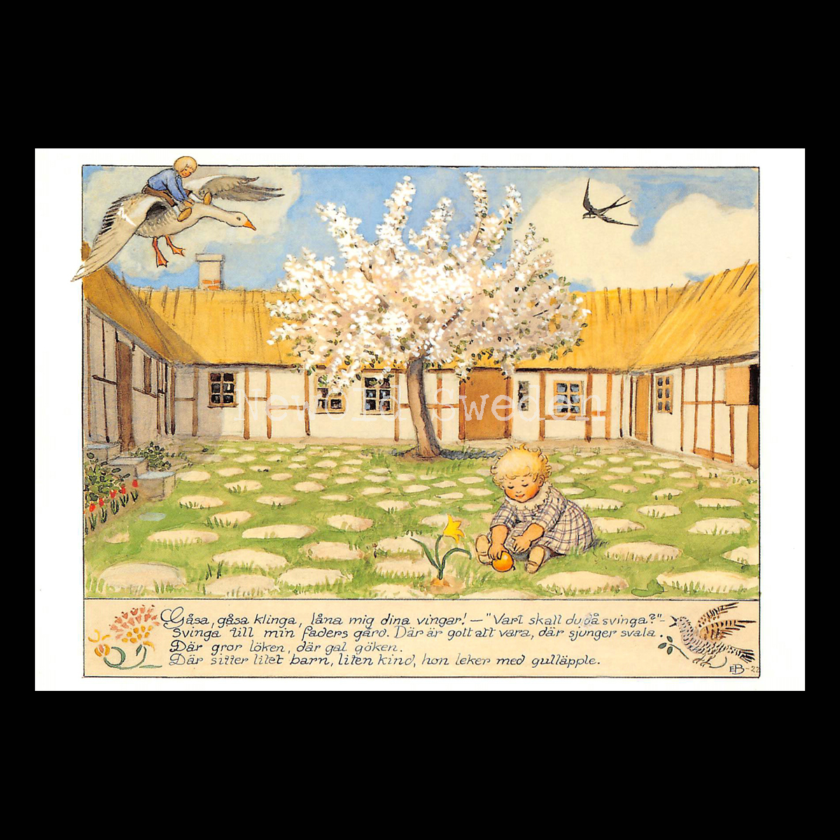 Gåsa, gåsa klinga - Elsa Beskow - 700