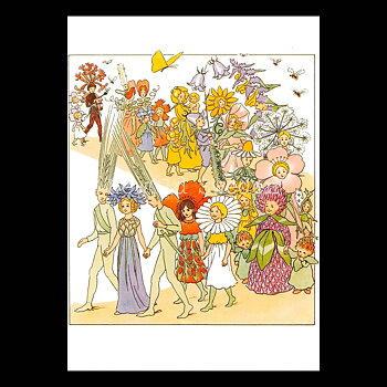 Blomsterfesten i täppan 1914 Elsa Beskow - 700