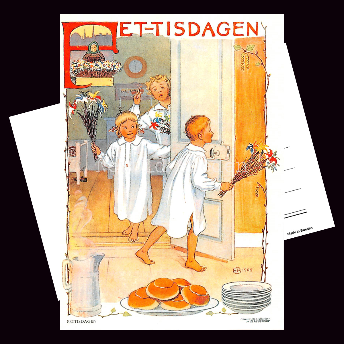 Fet-tisdagen 1909 - Elsa Beskow - 700 - 2