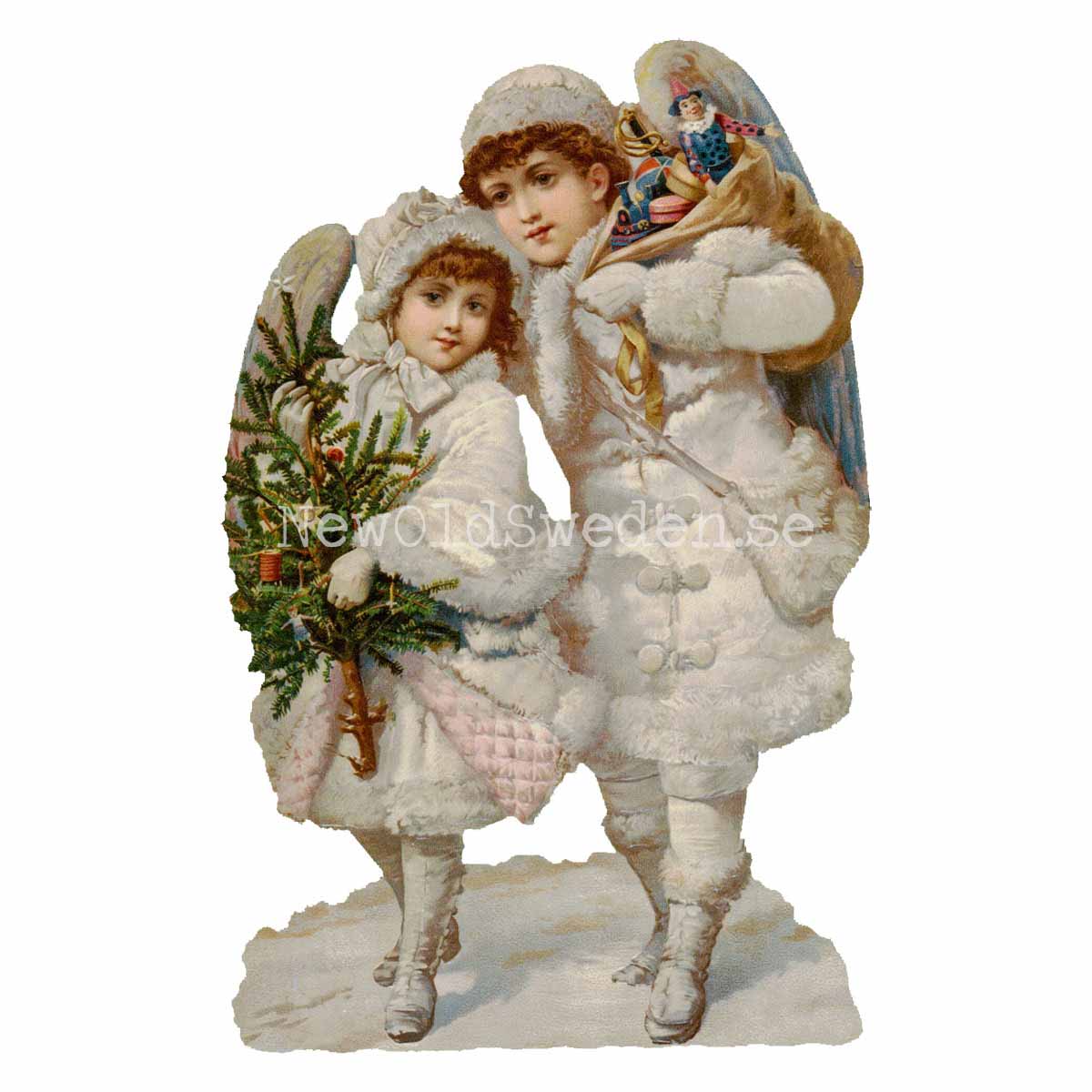 Snow Angel 10.5x16.5 cm - Bokmärke © Ernst Freihoff 5148 - 3