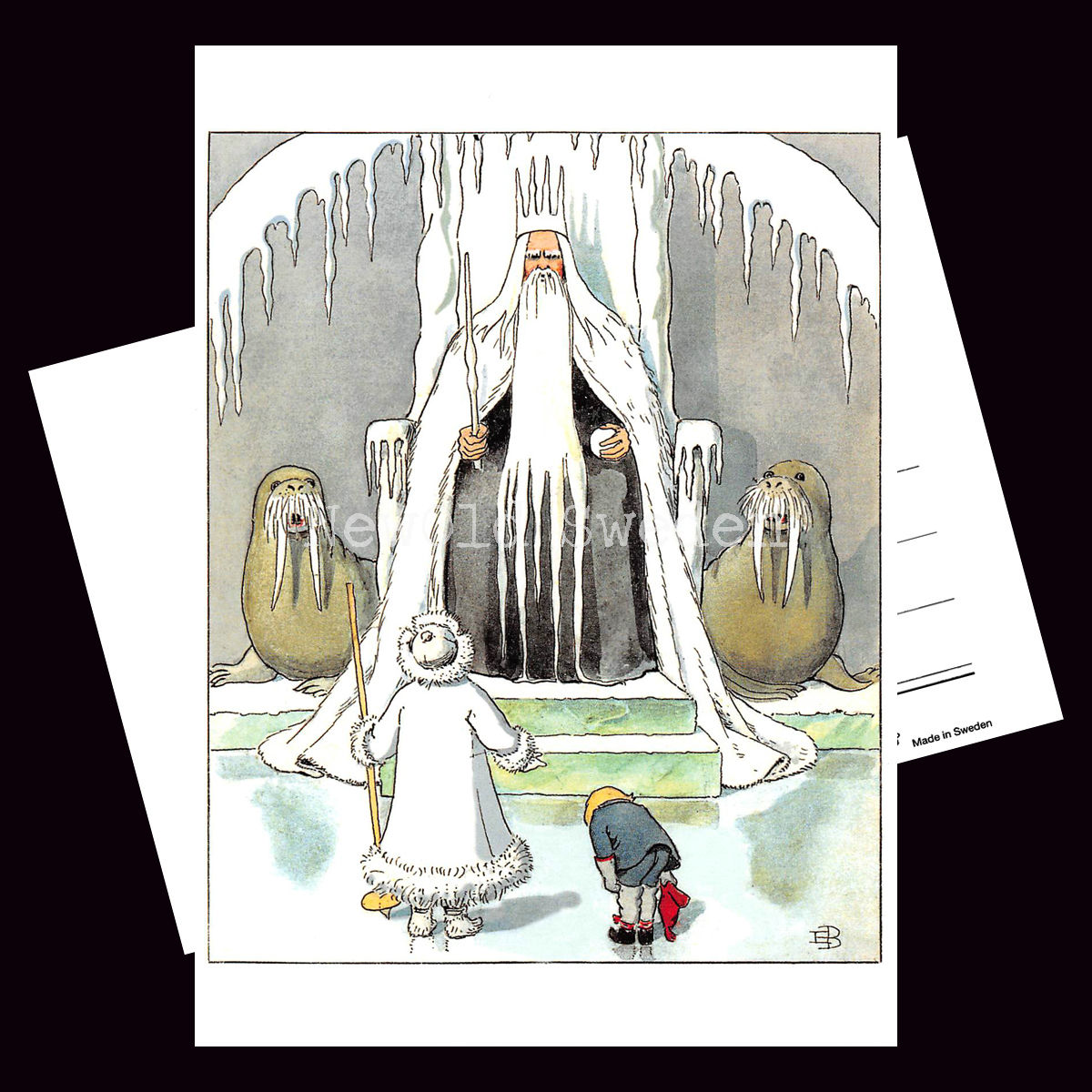 Olles skidfärd 1907 - Elsa Beskow - 700 - 2