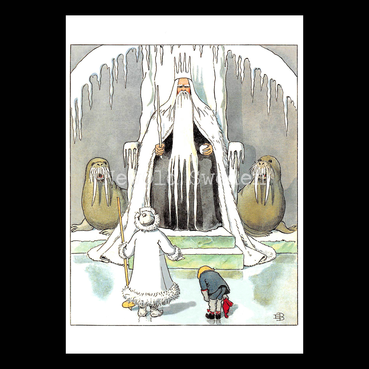 Olles skidfärd 1907 - Elsa Beskow - 700