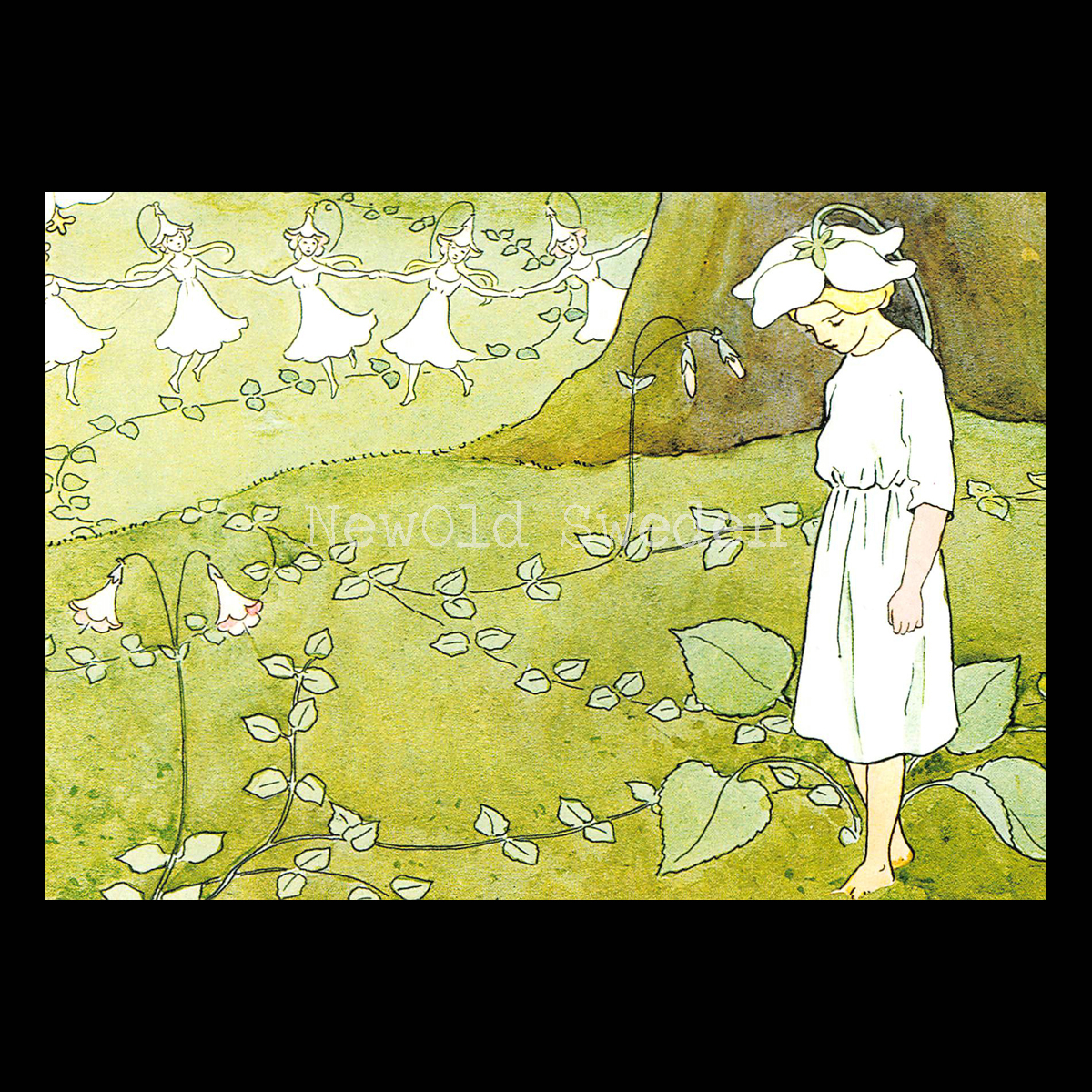 Blomsterfesten i täppan 1914 - Elsa Beskow - 909