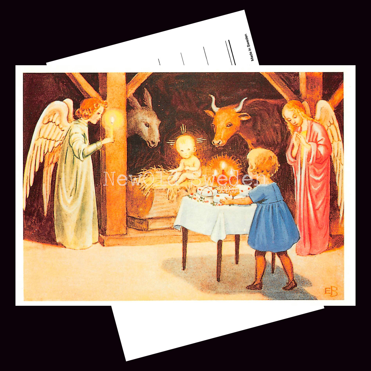 Jesusbarnets födelse - Elsa Beskow - 909 - 2