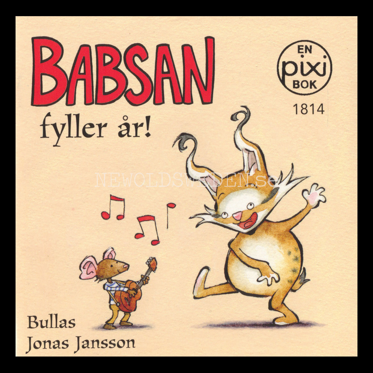 Babsan fyller år! PIXI-BOK 1814 - P105