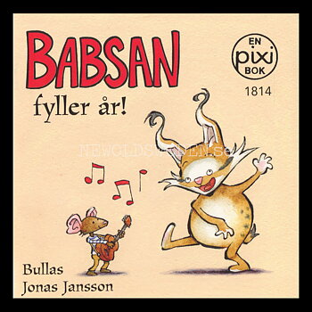 Babsan fyller år! PIXI-BOK 1814 - P105