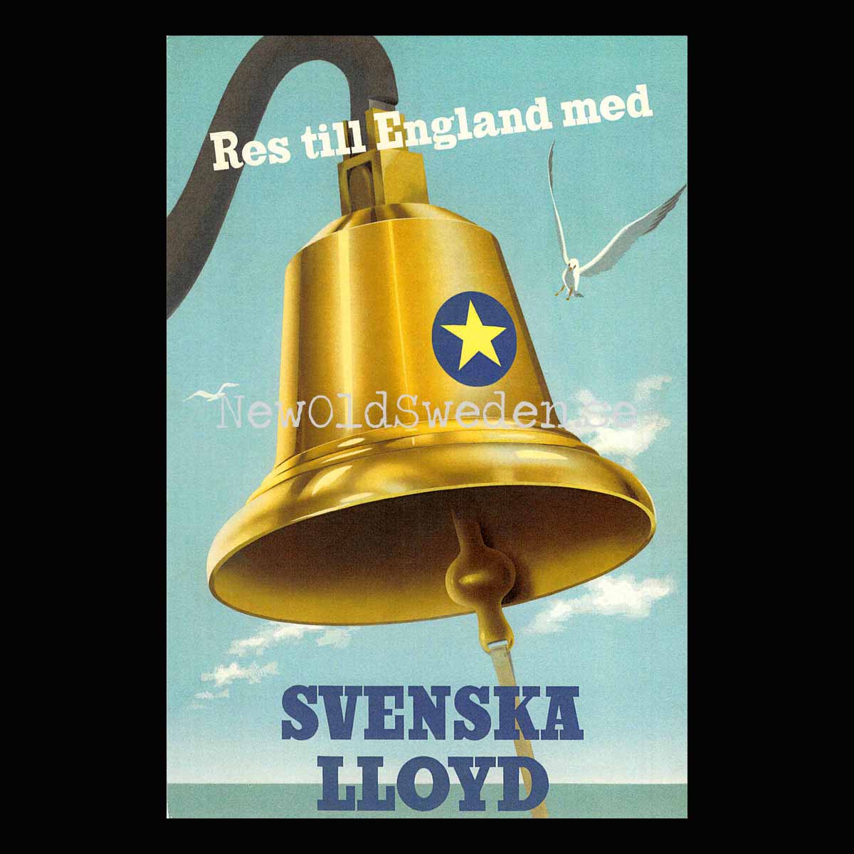 Svenska Lloyd - 1952 - Vykort 12 x 18 cm