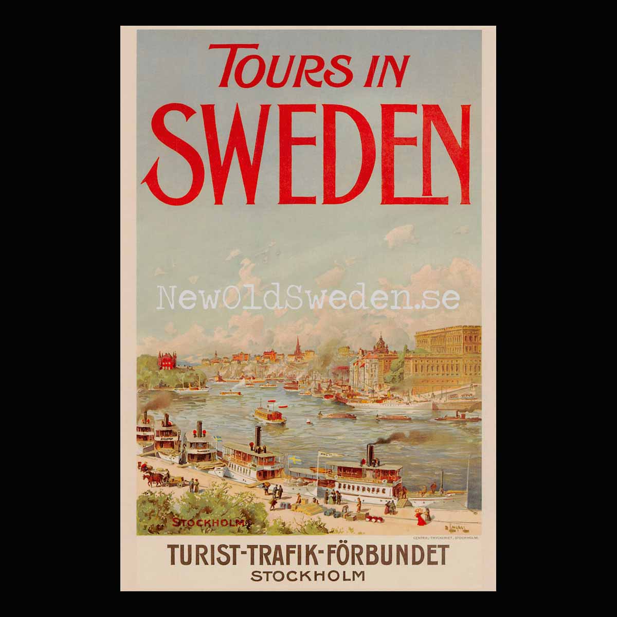 Tours in Sweden - 1920