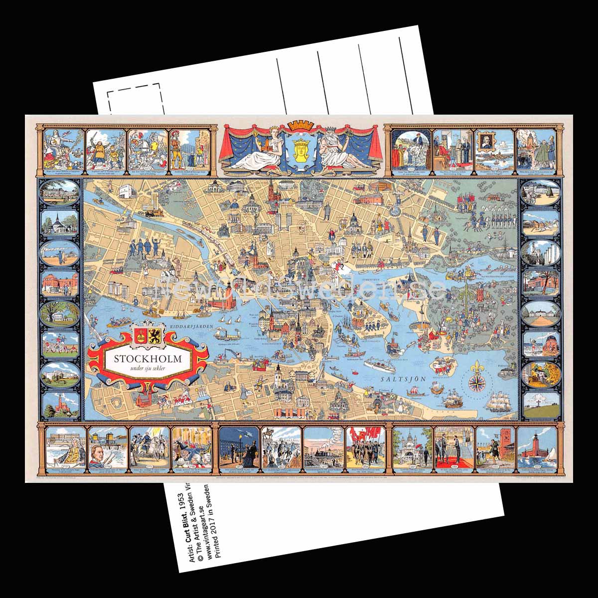 Stockholm 700 år - 1953 - 2