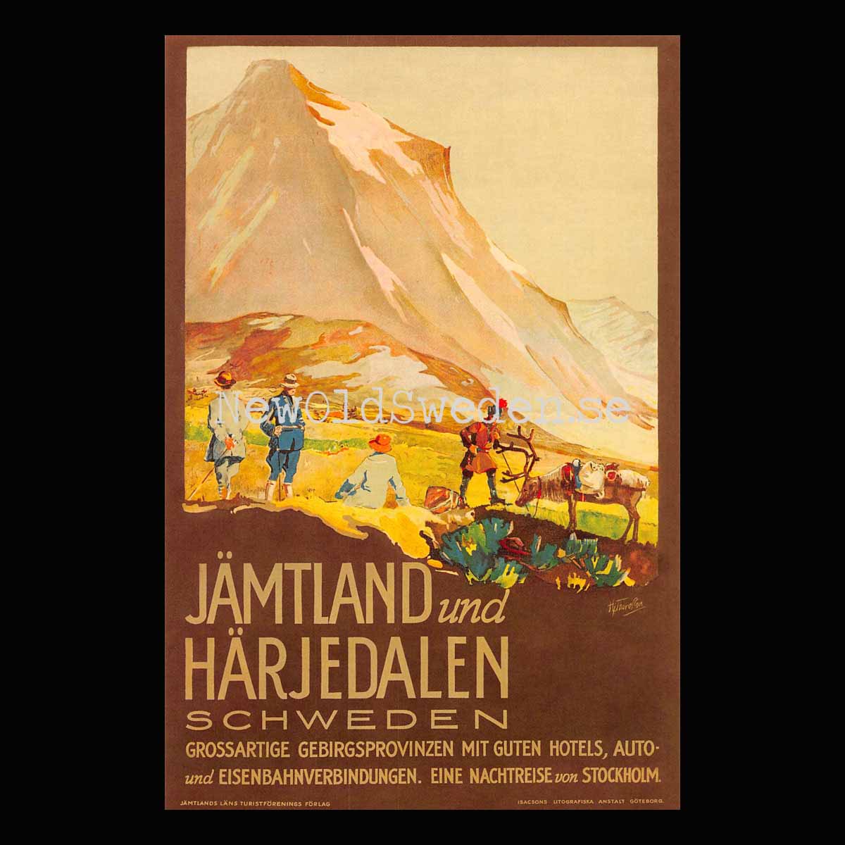 Jämtland und Härjedalen - 1930-tal