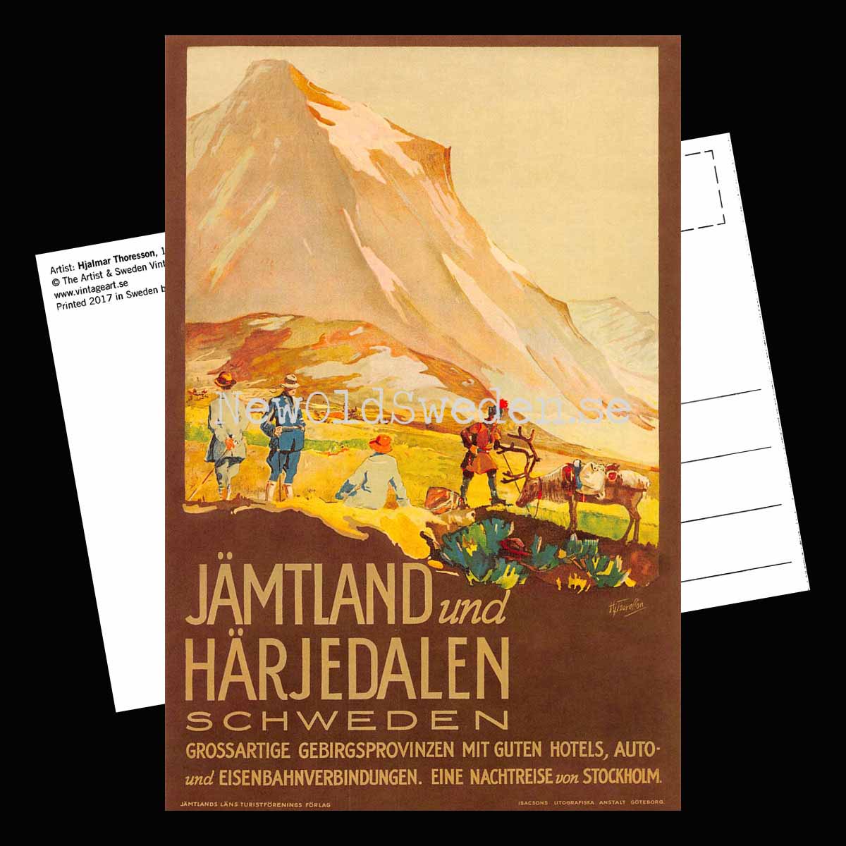 Jämtland und Härjedalen - 1930-tal - 2
