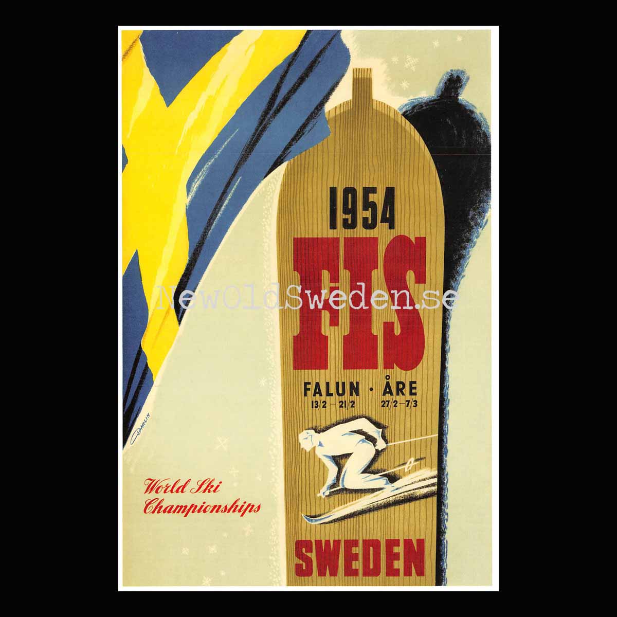 Falun & Åre Ski - 1954