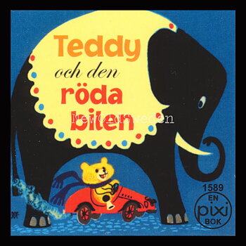 Teddy och den röda bilen 1589 - P45
