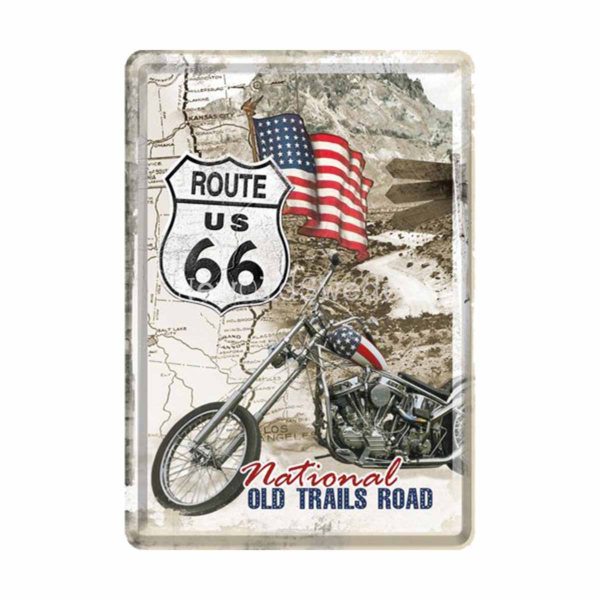 HARLEY-DAVIDSON ROUTE 66 - METAL CARD T1 - 2