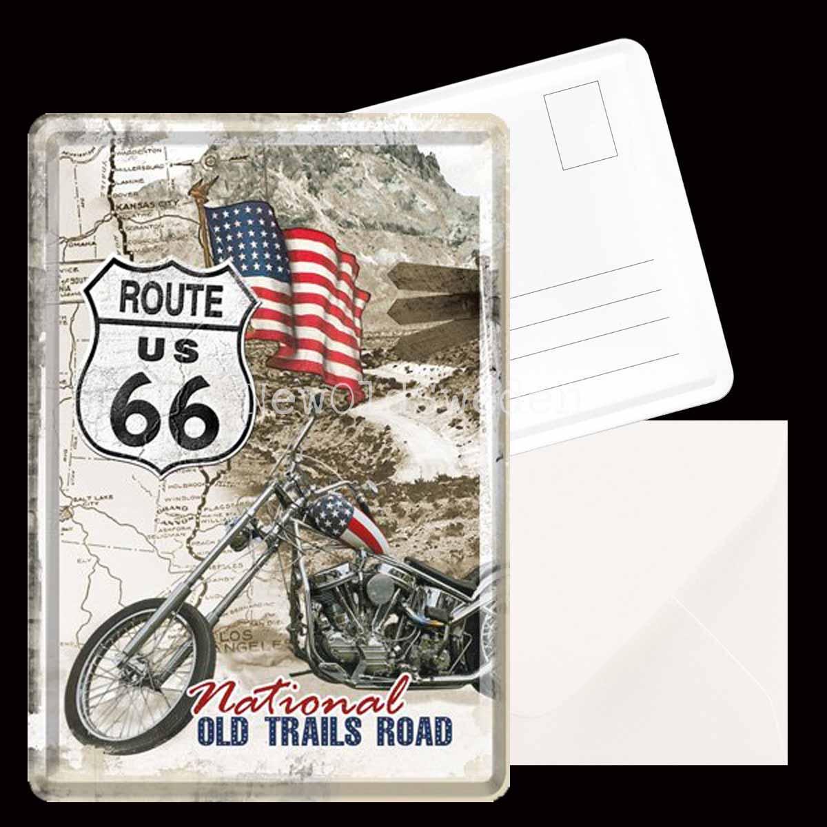 HARLEY-DAVIDSON ROUTE 66 - METAL CARD T1 - 4