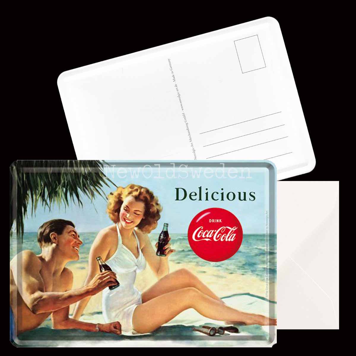 Delicious Coca Cola - METAL CARD T3 - 4