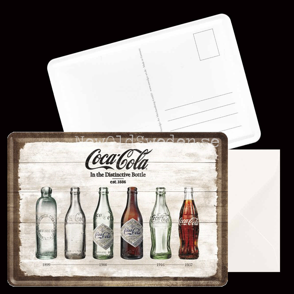 est. 1886 Coca Cola - METAL CARD T4 - 8