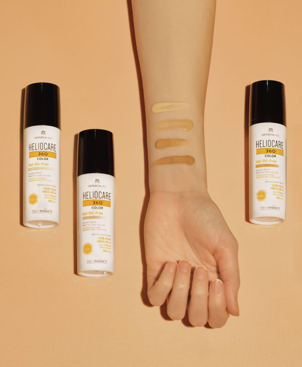 Gel oil-free Color SPF 50+ Bronze Intense (Foundation solskydd)