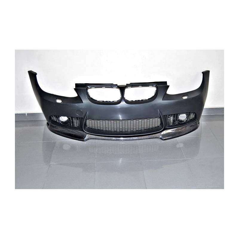 BMW E92/E93 - Stötfångare fram M3 Look + Kolfiberläpp 06-09 - 3