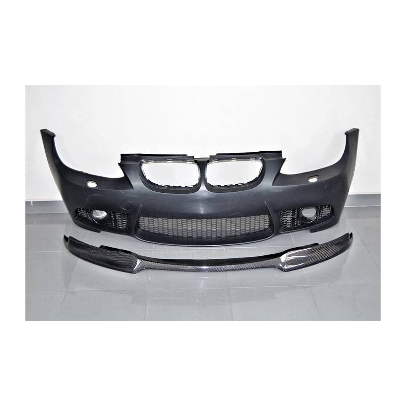 BMW E92/E93 - Stötfångare fram M3 Look + Kolfiberläpp 06-09 - 5