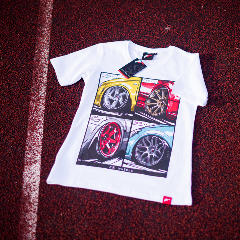 JR Women's T-Shirt MIX White - 2