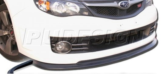 PU Design - STI Style  Front Lip Subaru Impreza STI 08/09
