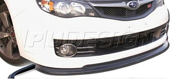 PU Design - STI Style  Front Lip Subaru Impreza STI 08/09