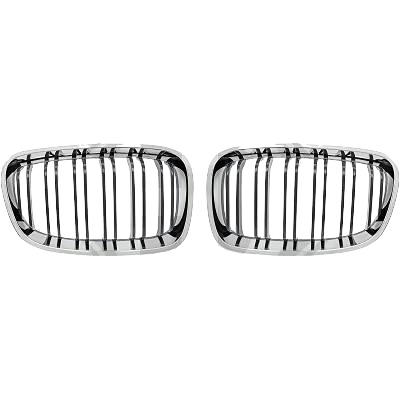 BMW F20/F21 Grill/Njurar Chrome/Svarta Dubbelribbade M Optik