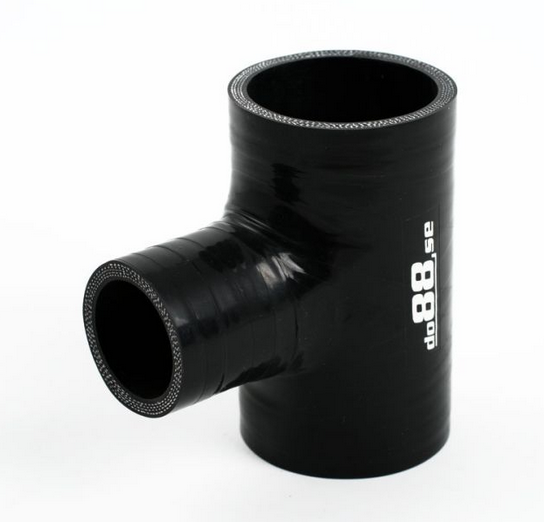 Do88 - T-koppling  / 2" -3"   32mm/ Svart