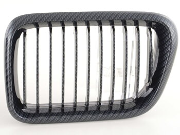 Kolfiber grill - BMW 3 (TYP E36) 96-98