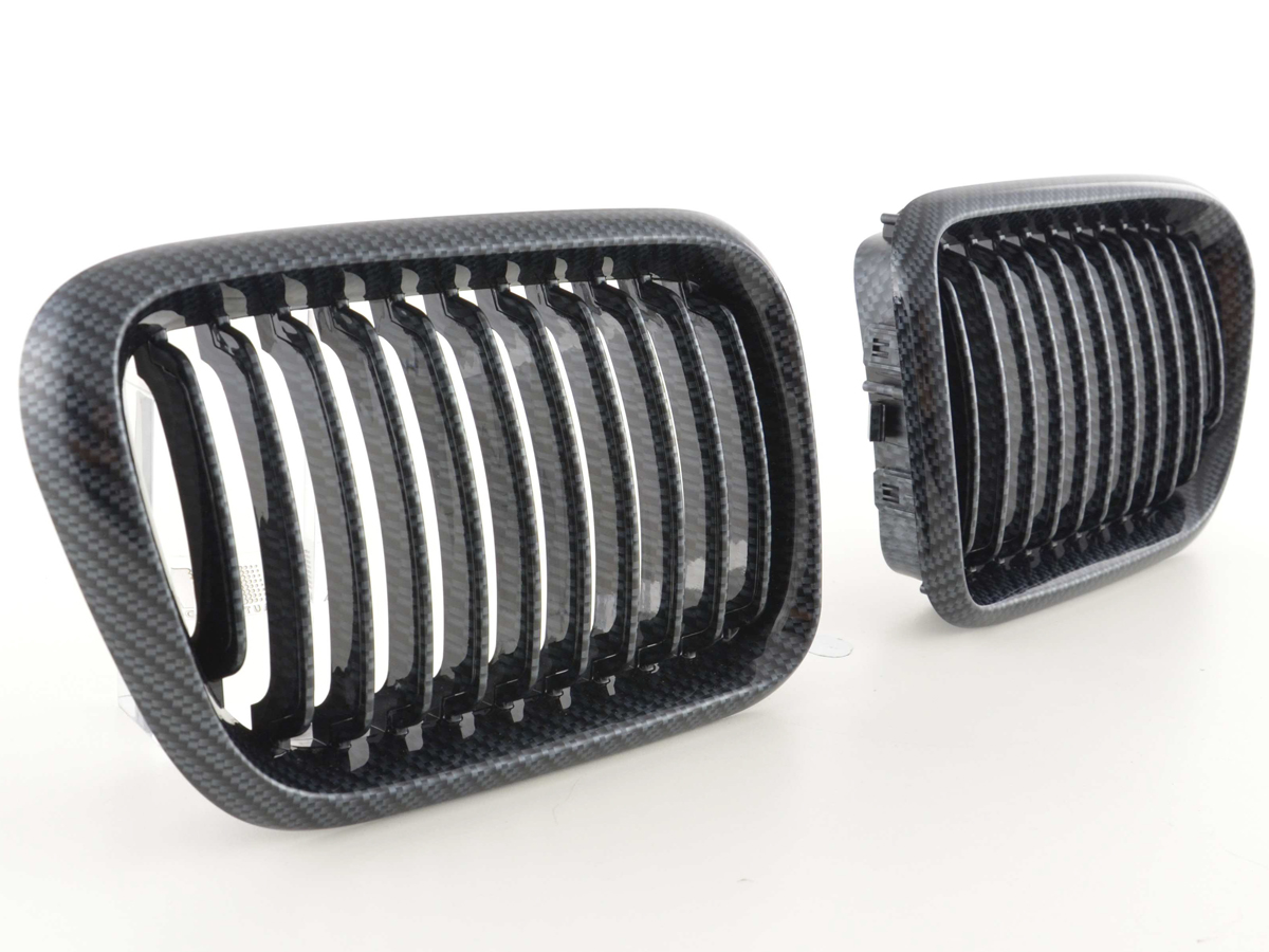 Kolfiber grill - BMW 3 (TYP E36) 96-98