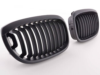 Matt Svart Grill -  BMW COUPE (TYP E46) 03-05
