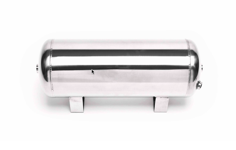 Lufttank 3 gallon Chrome