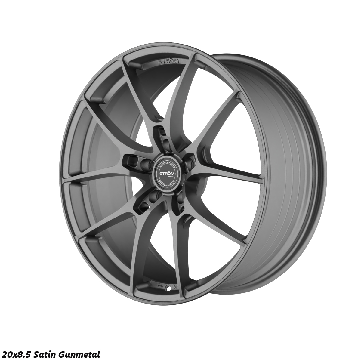 Ström Wheels STR-F1 20x8,5 ET35 5x120 Satin Gun Metal