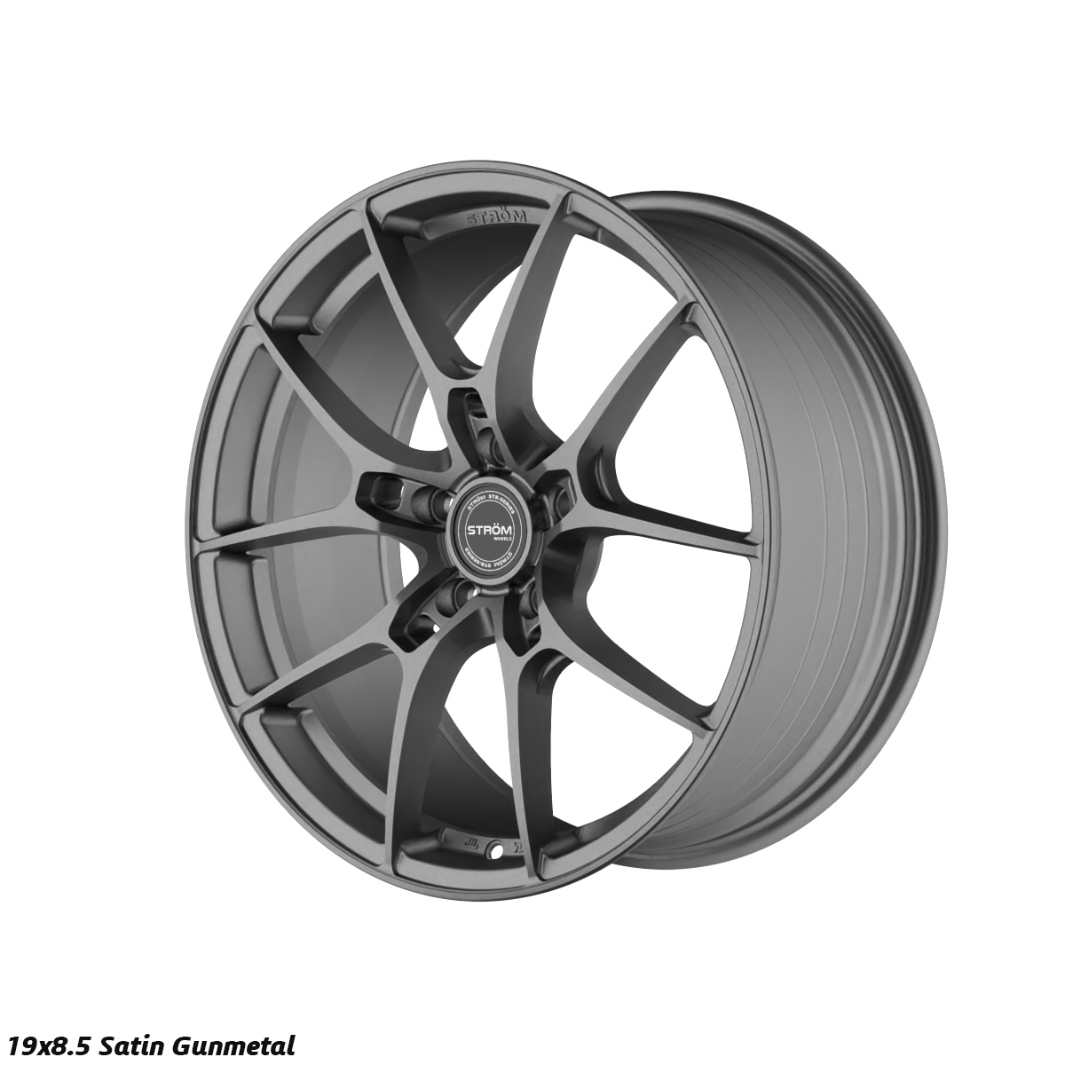 Ström Wheels STR-F1 19x8,5 ET44 5x114,3 Satin Gun Metal