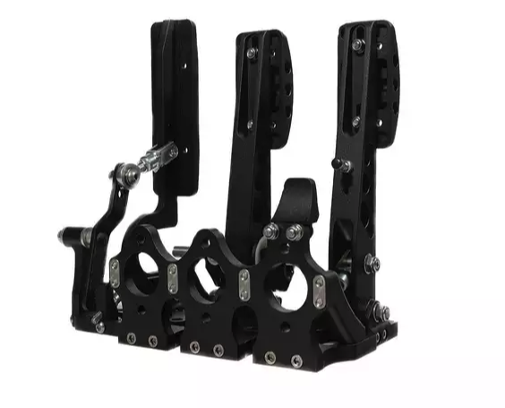 OBP Golvmonterat pedalställ 3 pedaler V3 billet CNC-Aluminium