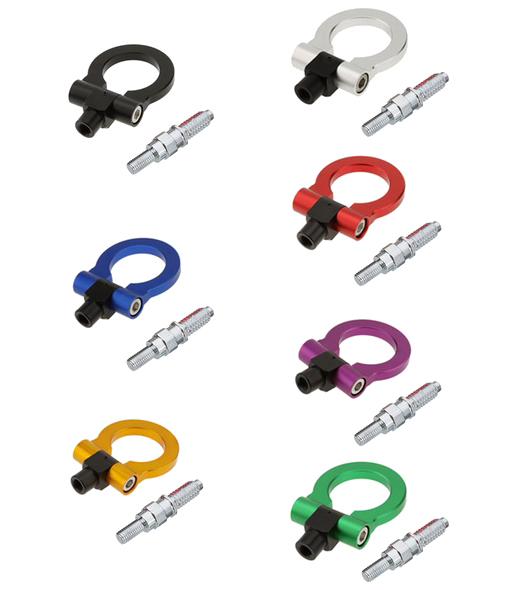 Bogseringsögla / Tow-Hook / Dragögla M18x2,5 - FLERA FÄRGER