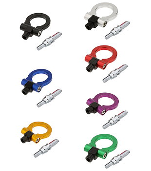 Bogseringsögla / Tow-Hook / Dragögla M18x2,5 - FLERA FÄRGER