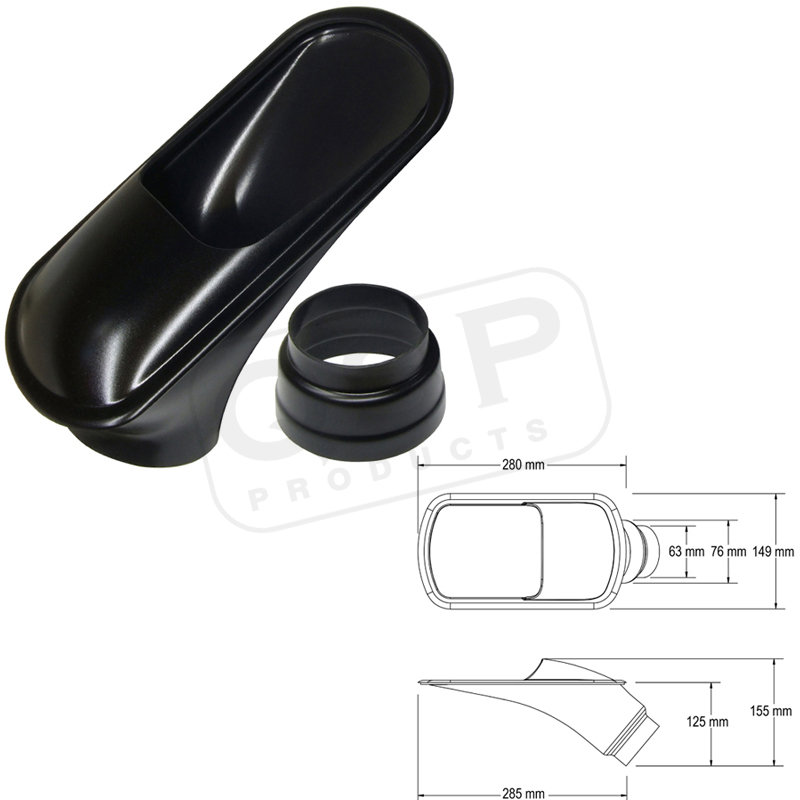 QSP - Inlopp 63-76mm Sned