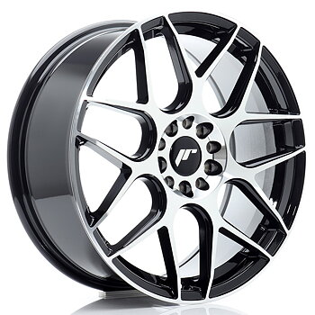 JR Wheels JR18 18x7,5 ET40 5x112/114 Black Machined Face