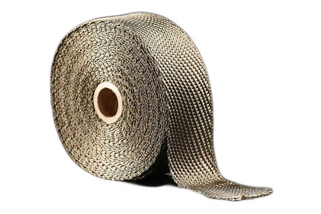 Avgasbandage svart 25mm 950 gr C
