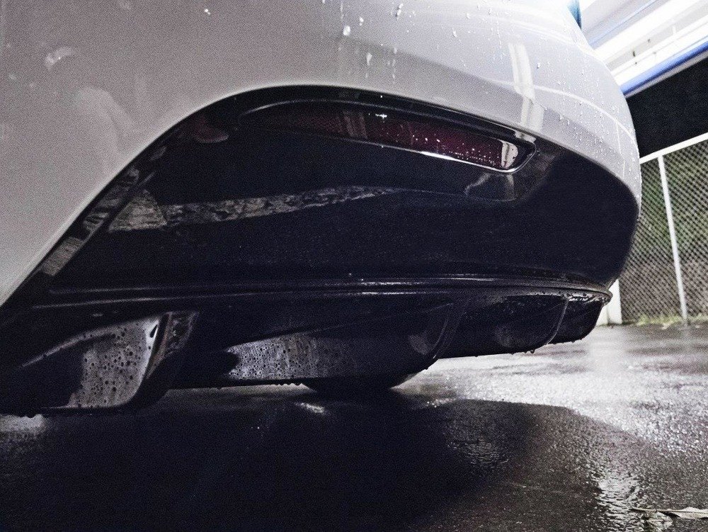 Tesla Model S - Canards & Diffusor ABS Plast - 2