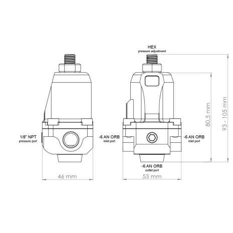 Nuke - Bränsletrycksregulator FPR100s - 7