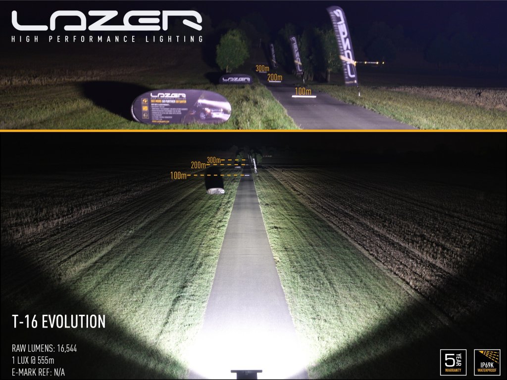 Lazer LED-ramp T16 Evolution - 684 mm - 16544 lumen - 8