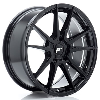 JR Wheels JR21 18x8 ET36 5x120 Gloss Black