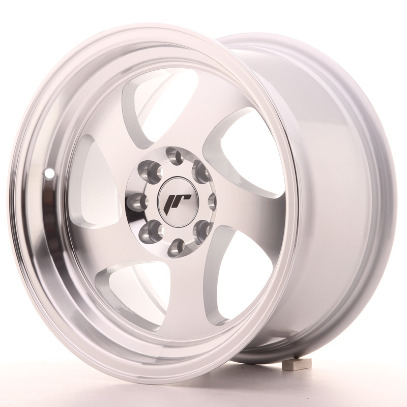 Japan Racing JR15 15x8 ET20 4x100/108 Silver Machined Face