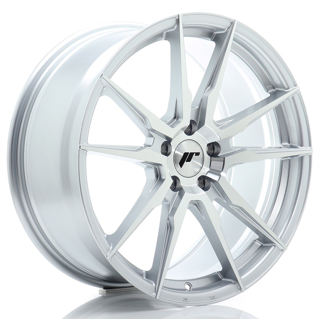 JR Wheels JR21 19x8,5 ET31 5x112 Silver Machined Face