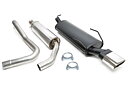 TA Technix cat-back Saab 9-3 YS3D 2.0T Coupé/Cabriolet – 70x140 mm