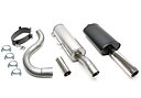 TA Technix cat-back Volvo 740/760/940 Turbo – 80 mm